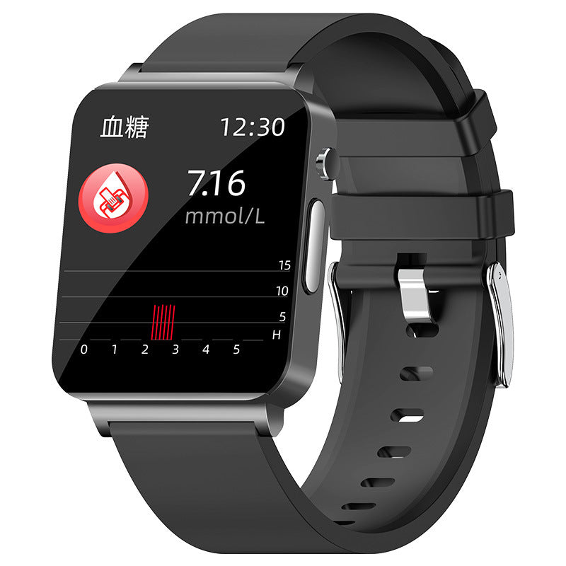 KS03 Smart Watch Heart Rate Blood Glucose Blood Oxygen ECG Monitoring